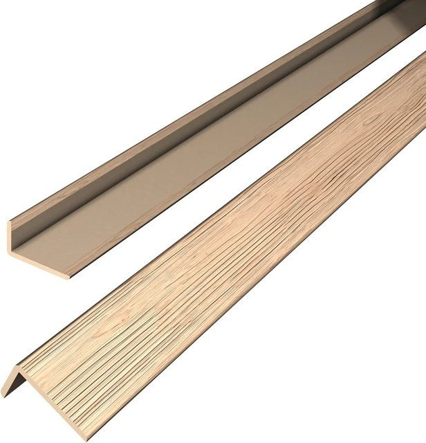 Egger Winkelleiste Decowall WL006 Namur Fichte in Beige/Braun, Breite: 2,2 cm, Höhe: 4,5 cm, Länge: 2,4 m - Bild 1