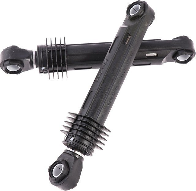 2er-Set Stoßdämpfer für LG Waschmaschinen mit Frontlader, Kunststoff, Schwarz, 7,48 Zoll - Bild 1