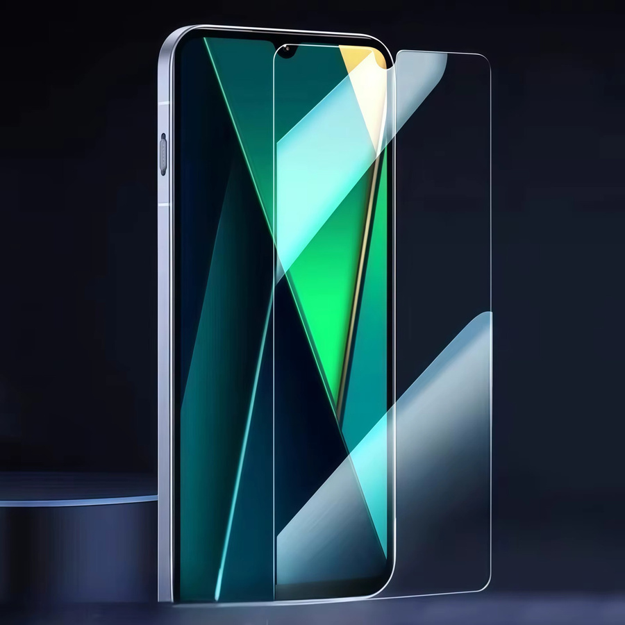 2 Stück Xiaomi Anti-Blau Schutzfolie aus gehärtetem Glas mit Vollabdeckung für Redmi 15C 14C 13C 4G 12C 13 12 in Transparent - Bild 2