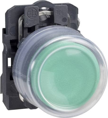 Schneider Electric XB5AP31 Drucktaster grün, tastend, IP66/IP67, B: 30 mm, T: 61 mm, H: 42 mm - Bild 1