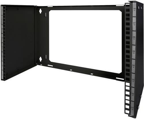 Digitus Wandmontage Patch-Halter 8 HE Schwarz B/H/T: 50,5 x 37,2 x 25,0 cm - Bild 1