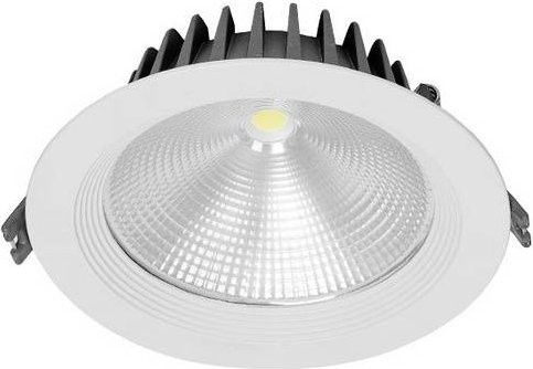Heitronic LL-610023 LED-Aufbauleuchte in Weiß mit warmweißem Licht und COB-Technologie - Bild 1