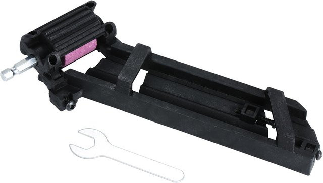 Kkmoon Tragbarer Bohrer Spitzer und Schleifer mit Korund-Rad für Bohrer, Schwarz, 2-12,5 mm - Bild 1