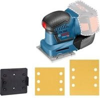 Bosch Professional Akku-Schwingschleifer GSS 18V-10 Solo in Blau und Schwarz - Bild 2