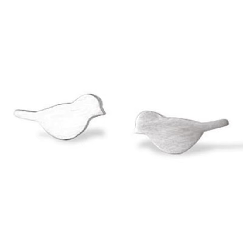 GaGa-Duck Ohrstecker, 925 Sterling Silber, Vogel-Design, Damen - Bild 5