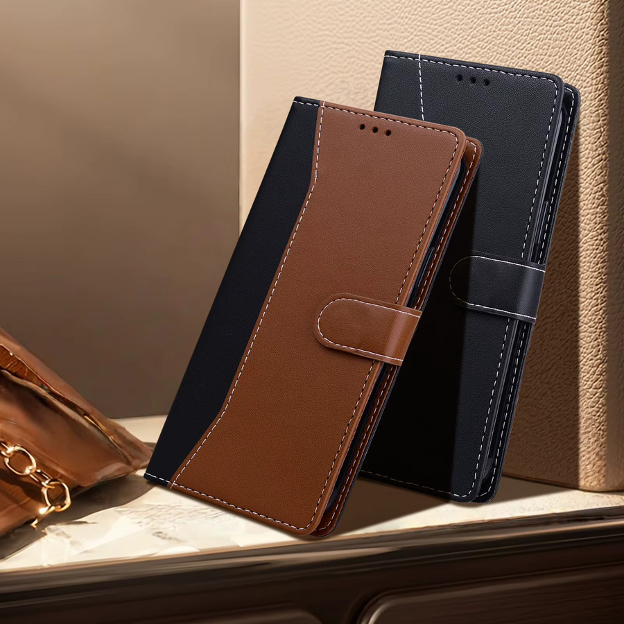 Magnetische Leder-Flip-Hülle als Brieftasche für LG K22 K31 K51 K51S K41S K71 K92 Q92 V60 ThinQ Plus Aristo 5 und Stylo 6 - Bild 3