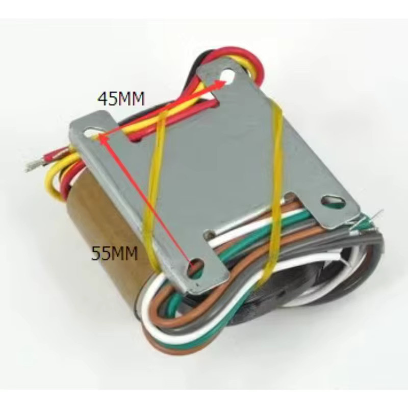 R Core Transformator 20W R20 Dual 6V Gold Kupfer Custom Shield Netzteil für Audio DAC und Kopfhörer Pre-Decoder 230V zu 2X6V - Bild 3