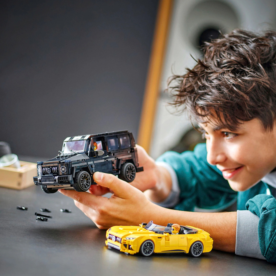 LEGO Speed Champions Mercedes-AMG G 63 & Mercedes-AMG SL 63 Konstruktionsspielzeug - Bild 4