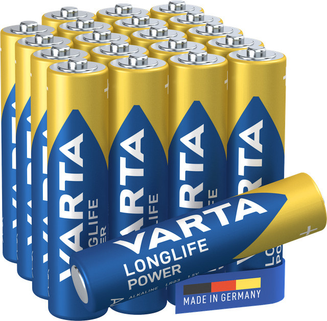 Varta Longlife Power AAA Batterien 20er Pack - Bild 1