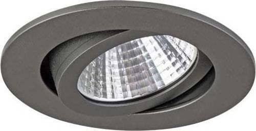 Brumberg HV-Einbaustrahler GU10 aus Aluminium in Titan Matt, rund und verstellbar - Bild 1