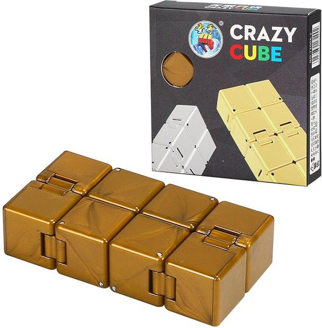 Binchi Outdoor Equipment Infinity Cube Sensorisches Fidget Spielzeug, gold - Bild 1