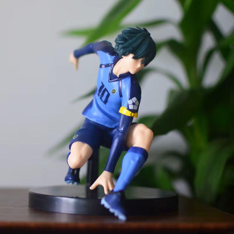 Bandai Rin Itoshi BlueLock Anime-Figur Nr. 10 in Blau, 12 cm Kunststoff-Actionfigur - Bild 4