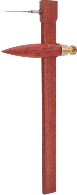 GoolRC Tonschneider Lineal aus Holz und Edelstahl in Braun für Keramik und Töpferei - Bild 1