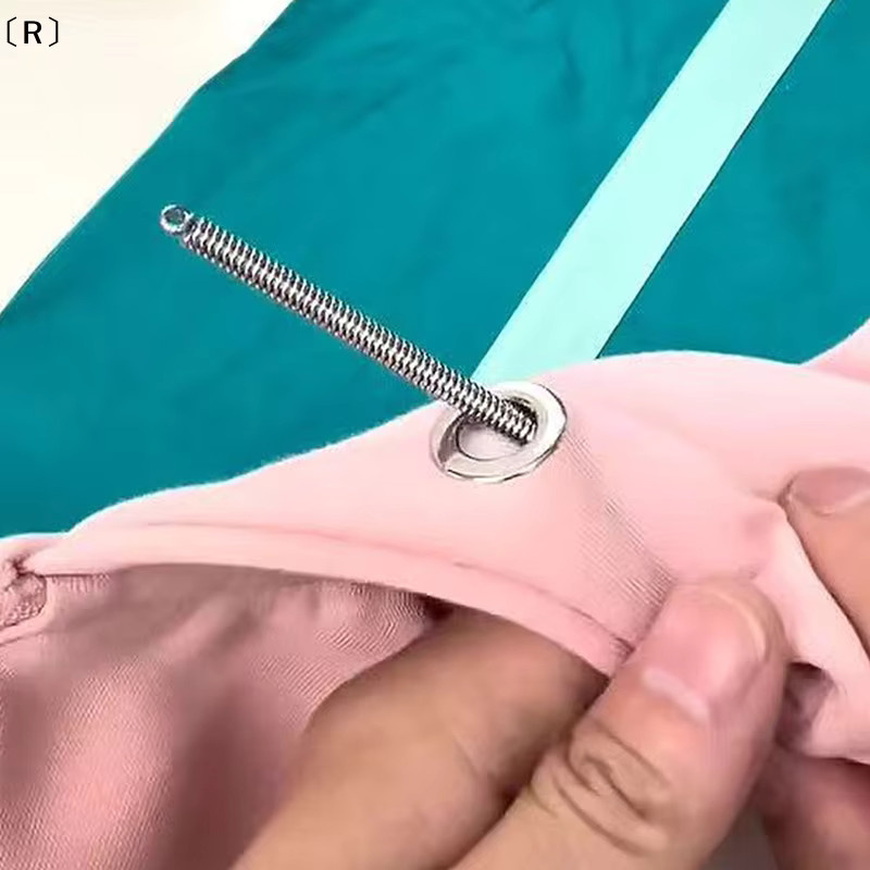 Sigurbidbares Federfädelwerkzeug aus Edelstahl in Silber für Kordelzüge und DIY-Näharbeiten - Bild 3