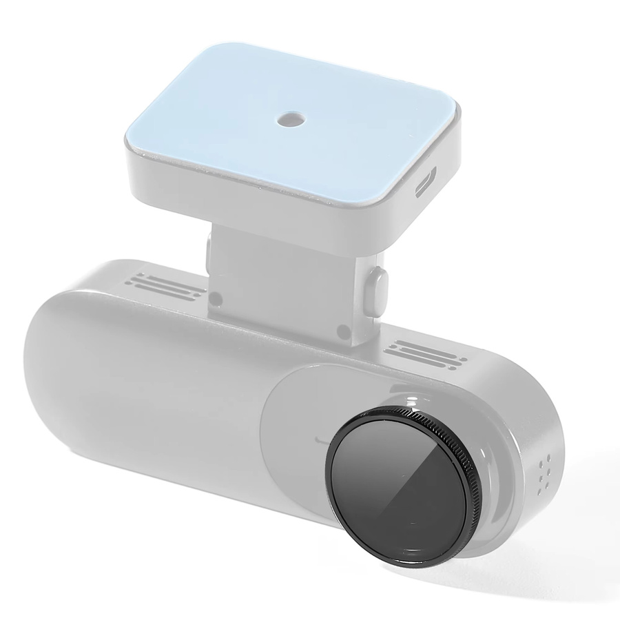 DDPAI N5 Dual HD Staubschutz und Anti-Glare CPL Filter für die Rückkamera mit statischem Aufkleber - Bild 2