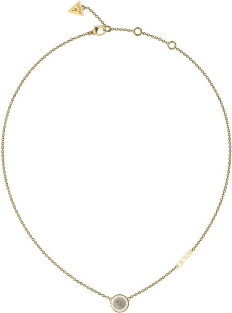Guess Halskette Edelstahl, Gold, Kristall, Damen - Bild 1