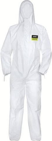 Uvex 8849711 5/6 comfort light Einweg-Overall weiß Größe L - Bild 1