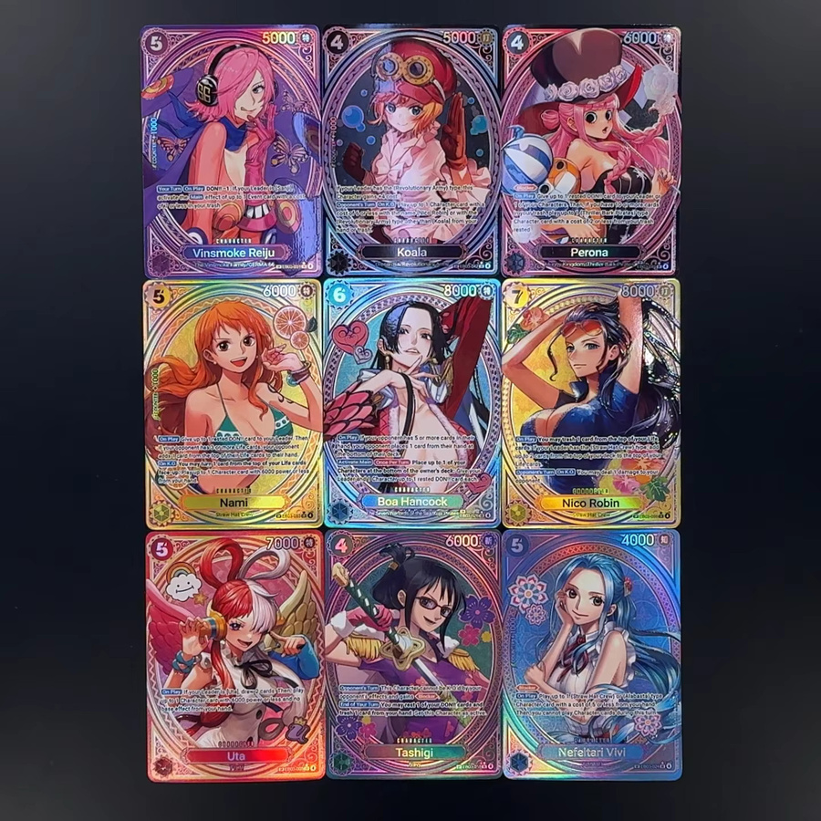 Bandai One Piece EB03 Heroinnen-Set, Sammelkarten, mit Texturfolie - Bild 1
