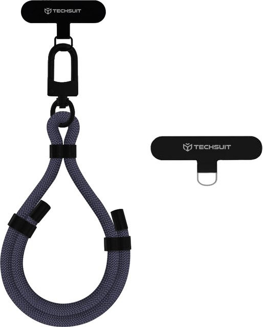 Techsuit Telefonkordel RWS1-01, Grau - Bild 1