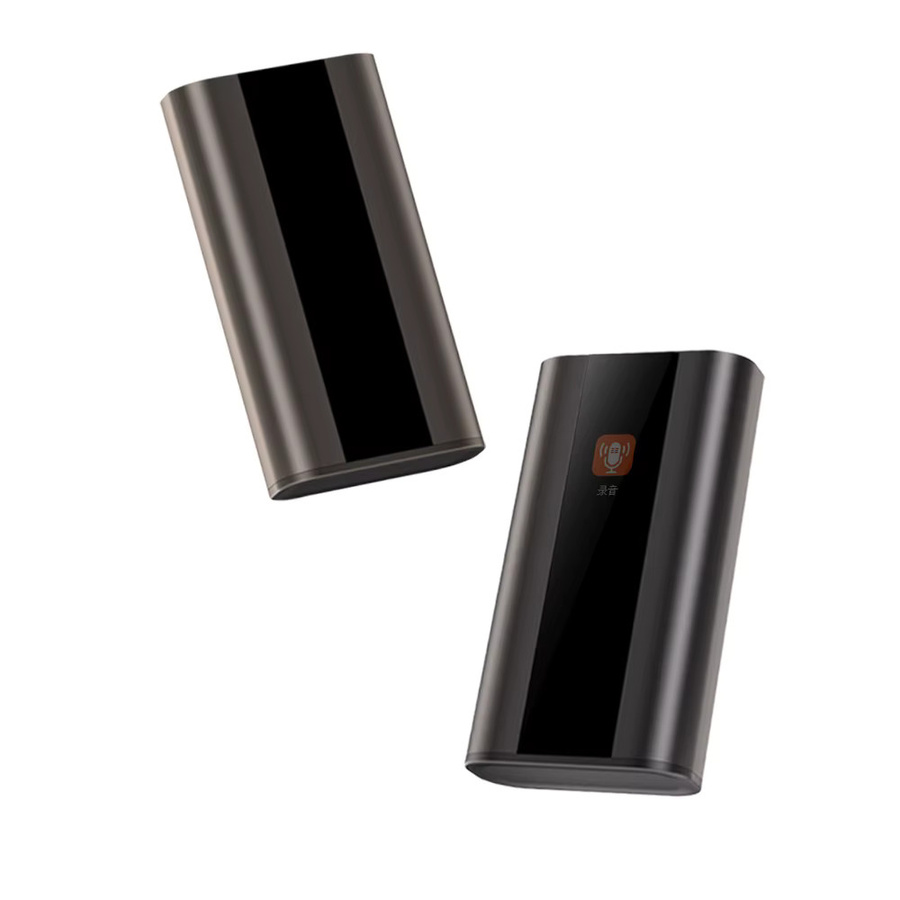 Famue Tragbarer Sprachrekorder mit Mikrofon in Schwarz, 3500mAh Akku, 760 Std. Aufnahme und 552 Std. Wiedergabe, 90dB Geräuschunterdrückung und magnetische Befestigung - Bild 6
