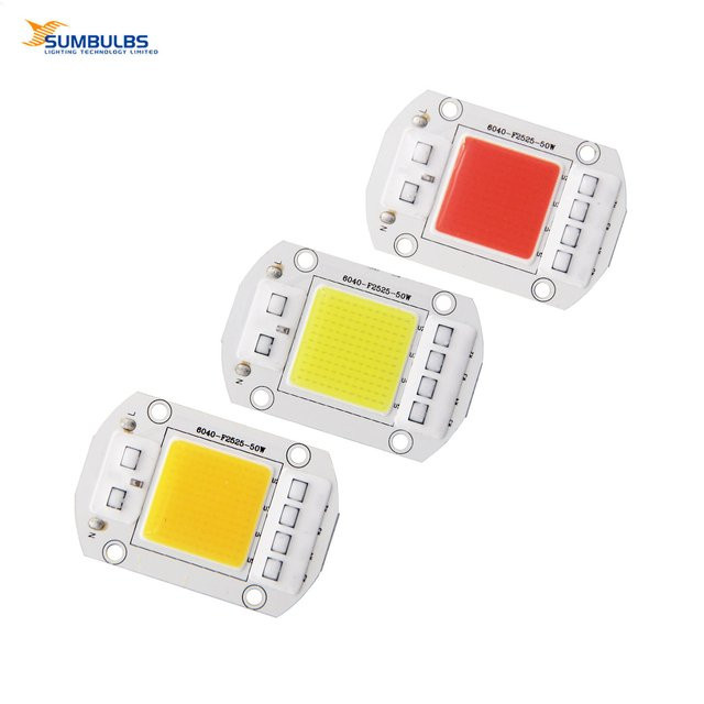 F6040 COB LED-Modul für Außenstrahler und Garten-Flutlicht, Weiß, AC 220V/110V - Bild 1