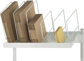 Rau Kartonagenmagazin in Grau, B: 100,0 cm, T: 45,0 cm, H: 50,0 cm - Bild 1