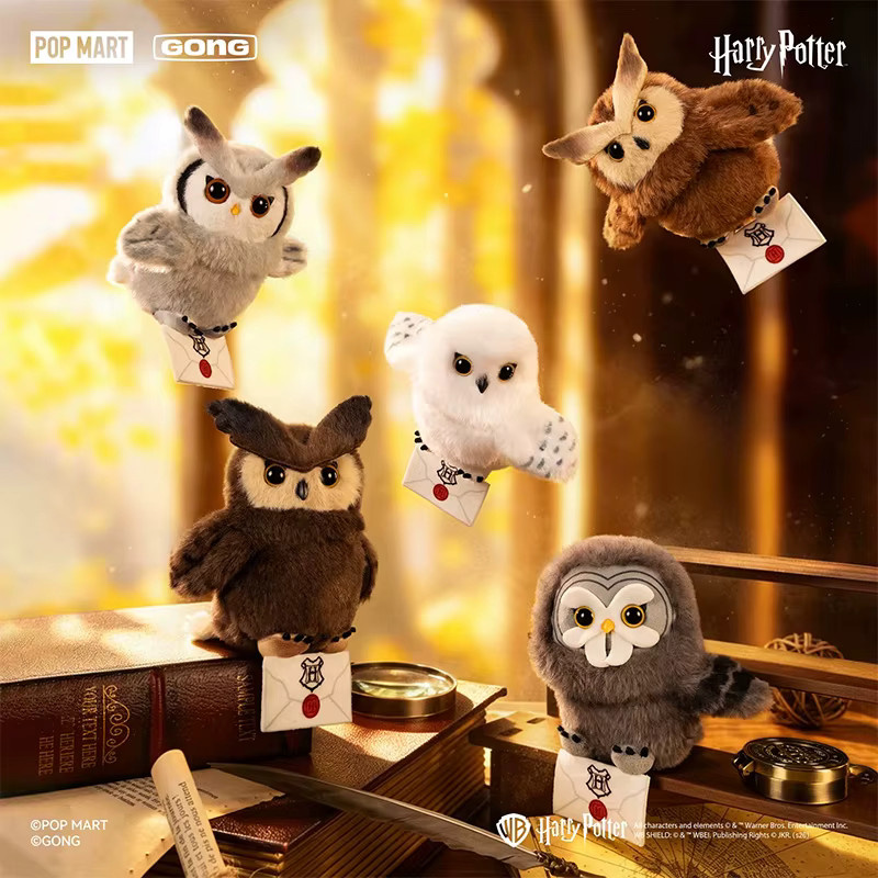 POP MART Harry Potter Hedwig Blind Box, Eulen-Plüschpuppe, Rucksack-Anhänger - Bild 5