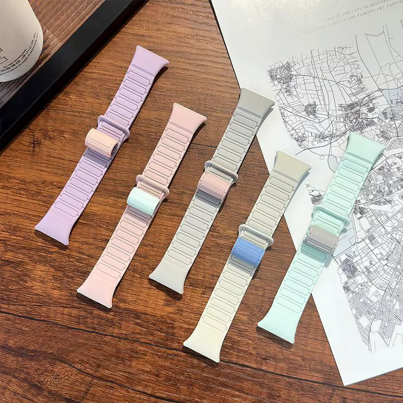 Xiaomi Uhrenarmband Silikon, Multicolor, für Mi Band 8/9 Pro, Redmi Watch 6/5/4 - Bild 2