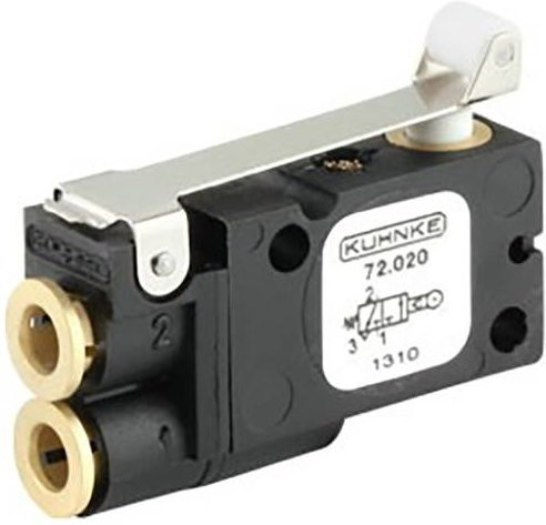 Kendrion Tasterventil aus Kunststoff in Schwarz, Druckbereich 1,5 bis 8 bar - Bild 1
