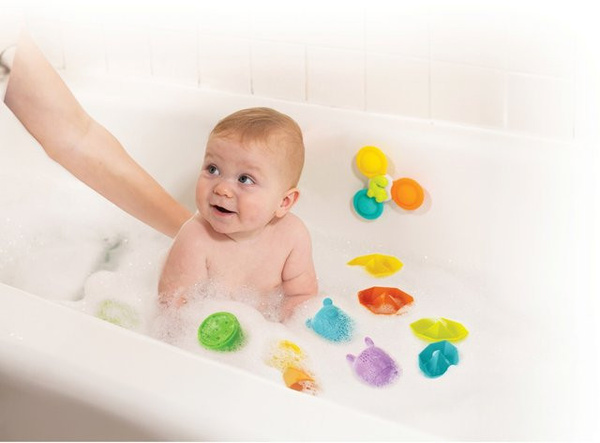 Infantino Wasserspiel-Set, Meerestiere, ab 0 Jahre