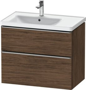 Duravit Waschtischunterschrank D-Neo in Braun mit 1 Schrankfach, B/T: 78,4 x 45,2 cm - Bild 1