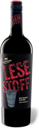 Lauffener Weingärtner Lesestoff Rotwein Cuvée halbtrocken 2022 0,75 l