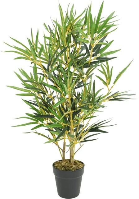 vidaXL Künstlicher Bambusbaum in Grün mit 368 Blättern, Höhe: 80 cm - Bild 1