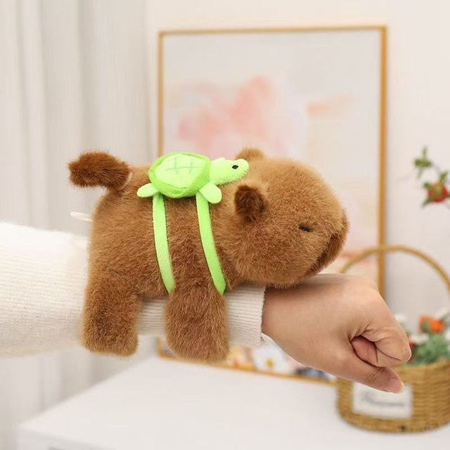 benchuang toy Capybara-Armband Plüschtier-Figur, 23cm, braun - Bild 1