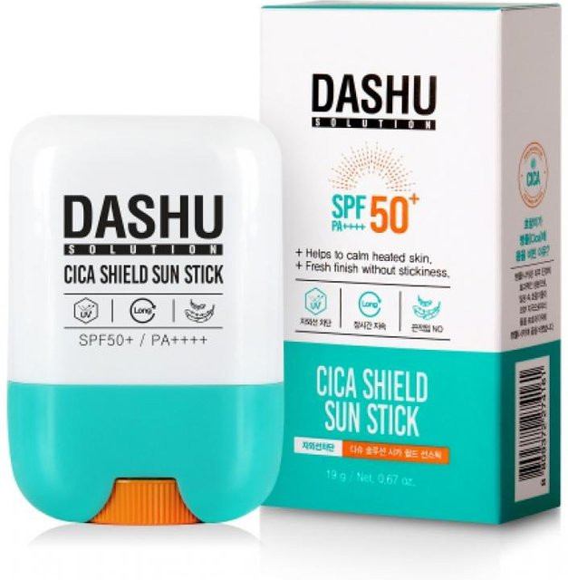 Dashu Sun Stick Cica Shield SPF 50+, 19g, Unisex - Bild 1