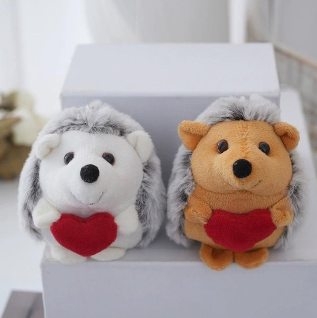 Linyi toy Igel Plüschtiere Schlüsselanhänger, 30-teiliges Set, grau, ab 14 Jahren - Bild 1