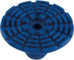 KS Tools Klebestück rund und flach in Blau, Durchmesser: 35 mm - Bild 1
