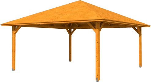 SKANHOLZ Holz-Pavillon Cannes 4 in Eiche hell, beige - Bild 1