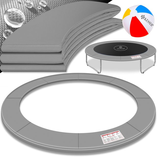 KESSER Trampolin Randabdeckung UV-beständig und reißfest, Breite: 30 cm, Farben: Grün, Blau, Grau - Bild 1