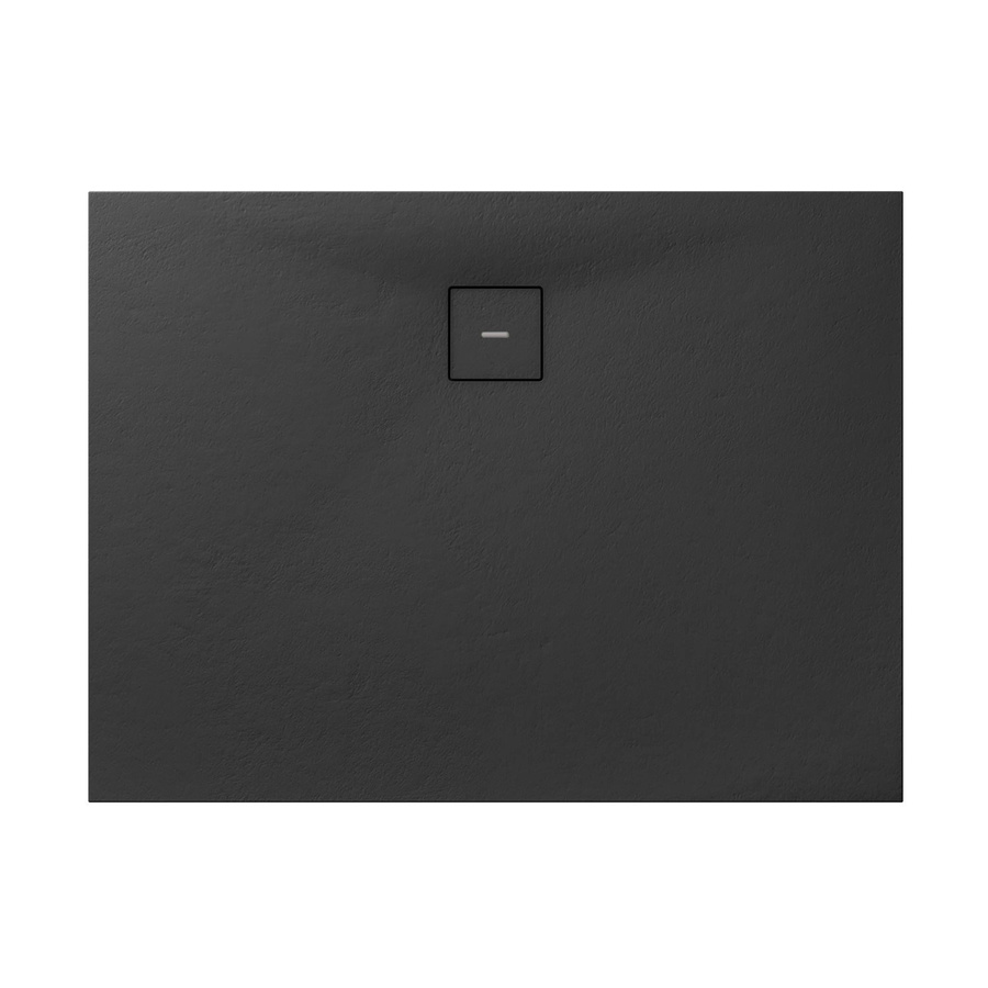 Breuer Duschwanne Modern Line aus Mineralguss in Anthrazit Steinoptik, Rechteck, B: 100 cm, T: 90 cm - Bild 2