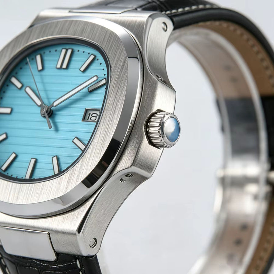 OUMASHI Armbanduhr Automatik, Edelstahl, Tonneau, 41 mm, Herren - Bild 3