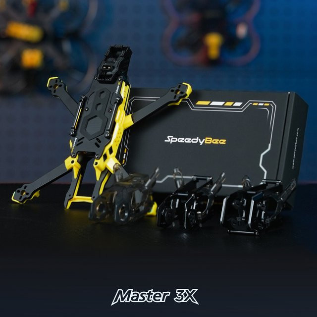 SpeedyBee Master3X Modularer X-Frame FPV-Drohnenrahmen für 3-3,6 Zoll Propeller - Bild 1