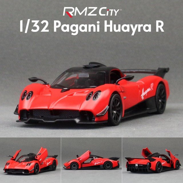 Linyi toy car Pagani Huayra R Spielzeugauto Modell, 1:32, Metall, mit Sound & Licht, ab 14 Jahren - Bild 1