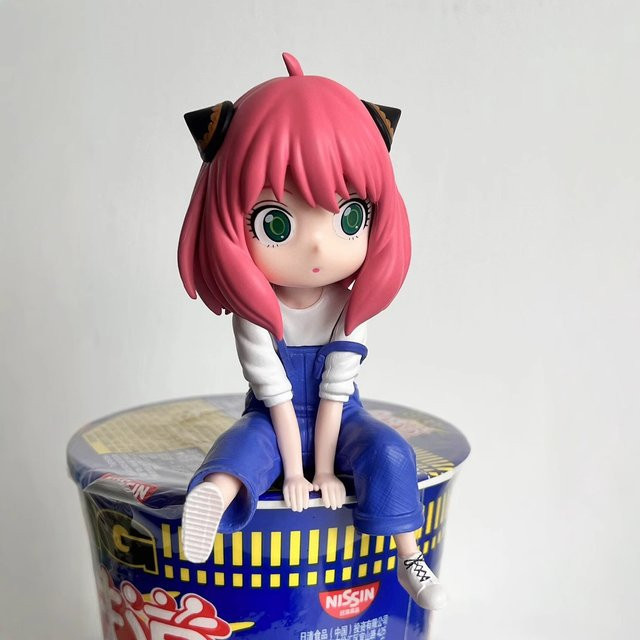 Bandai SPY×FAMILY Anya Forger Noodle Stopper, Anime-Actionfigur, 13 cm - Bild 1