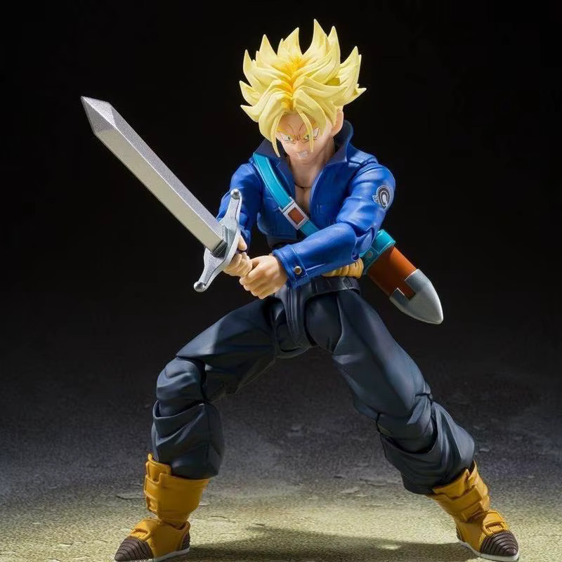 Bandai Dragon Ball Z Gohan Trunks Super Saiyan Torankusu, Actionfigur, Kunststoff - Bild 1