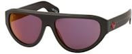 adidas Originals OR 0146 Sonnenbrille, Vollrand, quadratisch, Unisex, black grey, Kunststoff - Bild 1