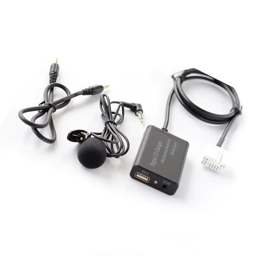 Bluetooth AUX Adapter für Honda Accord Civic CRV Odyssey Ridgeline Pilot S2000 Jazz in Schwarz - Bild 2