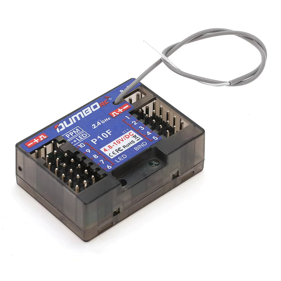 DUMBORC Empfänger, 4,8-10V Spannung, Rückkehr für X6 DDF-350 Sender - Bild 3