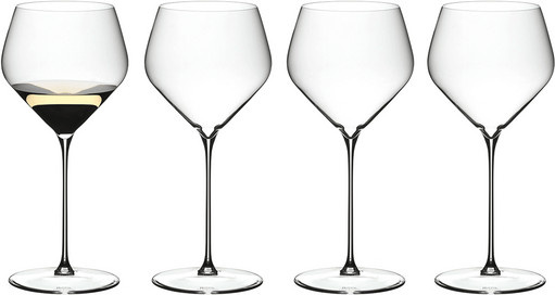 Riedel Veloce Chardonnay Weingläser, 4er-Set, transparent - Bild 1