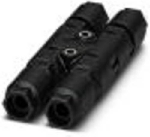Phoenix Contact Rundstecker Verteiler QPD Serie, 4 + PE, Schwarz - Bild 1